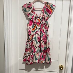 TCEC Multicolor Patterned Dress